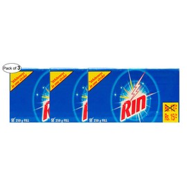 Rin Detergent Bar (250g Approx.) (Pack of 3)