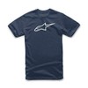 ALPINESTARS Men's Ageless Classic T-Shirt, Navy/White, Medium