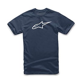 ALPINESTARS Men's Ageless Classic T-Shirt, Navy/White, Medium