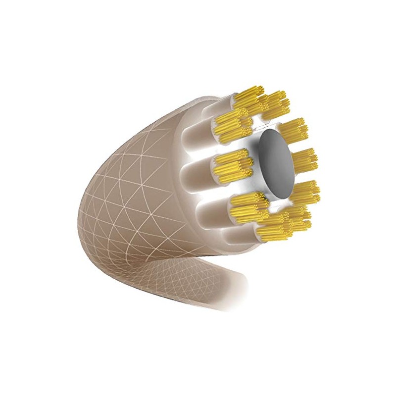 Tecnifibre Multifeel 12.2m Neon Pink Tennis String Set 1.25