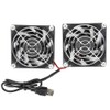 Heayzoki Ventilador de Refrigeración de 5 V DIY PC, USB