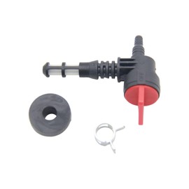 Fuel Shut Off Valve Kit Replacement for Briggs & Stratton Engines - 90 Degree Service Kit with Bushing, Filter, and Grommet - Compatible with 192980GS, 208961, 25 462 03-S, Rotary 13116