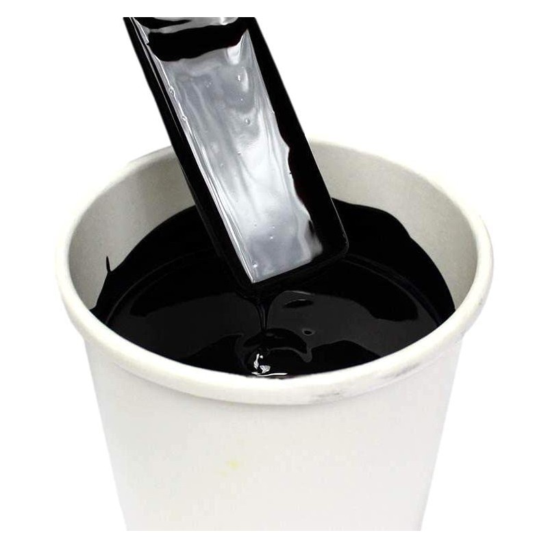 Fiberglass Supply Depot Black Gelcoat with Wax Pint with 15cc