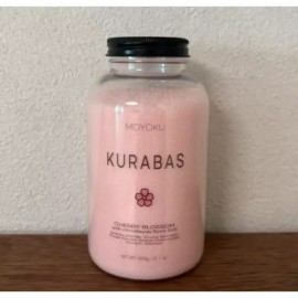 Moyoku Kurabas 모요쿠 쿠라바스 벚꽃향 국내최초 항산화 배스솔트 입욕제 벚꽃추출물 폴리페놀 최다함유 Moyoku Kurabas Cherry Blossom Anti-Oxidant Bath Salt with Maximum Polyphenol