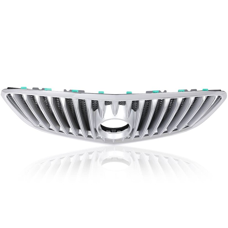 G-PLUS Front Upper Bumper Grille Grill Chrome Compatible with 2010-2013