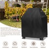 Outdoor Fireplace Cover,Heavy Duty 600D Waterproof Square Chimineas Fireplace Covers,Cover