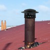 T Tulead 6-Inch Cone Top Chimney Cap Round Chimney Cap