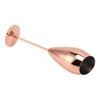 2pcs Copper Champagne Flutes Set Sturdy Thick Bottom Stainless Steel