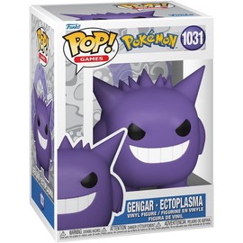 POP Games: Pokémon - Gengar (Ectoplasma) Funko Vinyl Figure (Bundled with Compatible Box Protector Case), Multicolor, 3.75 inches