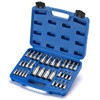 EMENTOL 33PCS Hex Bit Socket Set, 1/4", 3/8" and 1/2"