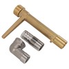 G3/4 Quick Coupler Key Brass Sprinkler Valve Key Stainless Steel