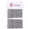 Mytoptrendz® Extra Long Metal Hair Slides Kirby Pins - White