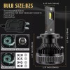 VLAND D2S LED Headlight Kit Bulbs 50W 8000LM 6000K White