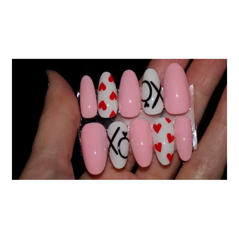 Perfect Nails Press On Uñas San Valentin Press On Calidad