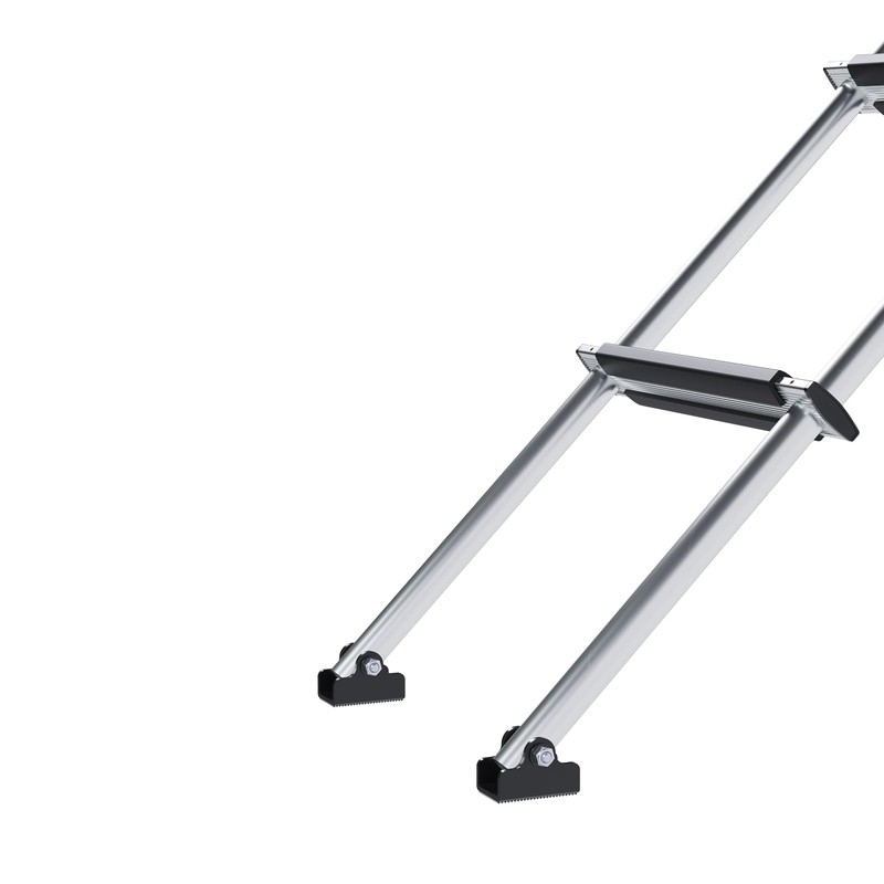 KUAFU 60'' Bunk Bed Ladder with RV W/Hook and Rubber
