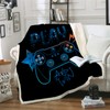 Lunoroey Gamer Blanket Throw Boys Bedding Kids Teens Gamepad Gaming