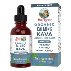 Mary Ruth's Extracto Líquido De Kava Calmante 30ml Sabor Sin Sabor