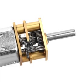 DC6V 2W GBMQ-GM12BY20 Gear, N20 Motor with Encoder N20 Encoder 6v Motor, Metal Gear Box with Magnetic Coded Disc Hall Encoder for Electronic Locks, DIY Toy Cars(6V 70RPM)(6V 50RPM)