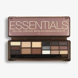 BYS Cosmetics Essentials Paleta de Contorno, Cejas y Sombras de Ojos, 15 gr