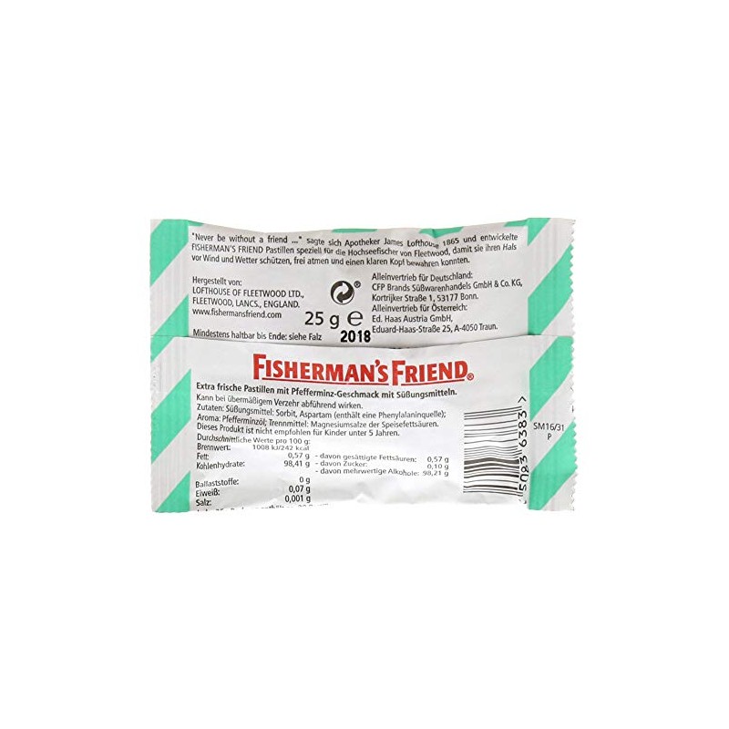 Fisherman's Friend Mint Drops, sugar-free - 25gr