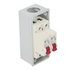 Distribution Box IP65 Waterproof 2 Way Flame Retardant MCB C