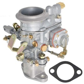 Autoparts 1-Barrel Carburetor With Gasket Replacement for Jeep CJ-3B CJ-5 CJ-6 with F-head 4 Cylinder Engines 923808 17701.02
