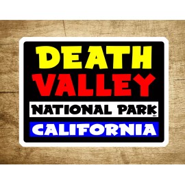 Death Valley National Park California Decal Sticker Vinyl 3.75" x 2.75"