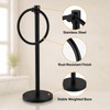 Bathroom Organizer Set - Towel Stand - Toothbrush Holder -