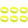 LSTYLE Dart Flight Accessory: L-Ring Inserts for Flight-L with Slot Lock - Yellow
