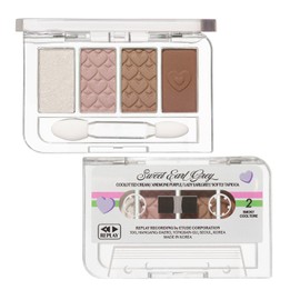 ETUDE Play Color Eyes Mini Au Ready? / 4 Color Palette Eyeshadow Glitter Shimmer Matte