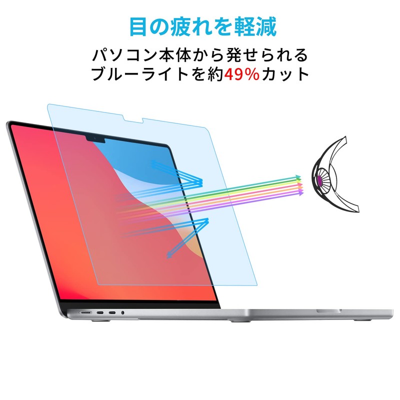 MacBook Air 13.6 M2 Film Blue Light Protection Film Anti-Fingerprint