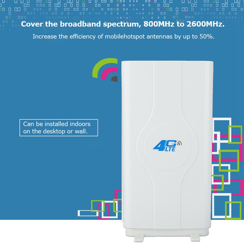 Blazing Fast Indoor 4G LTE 88DBi High Gain Plate Antenna