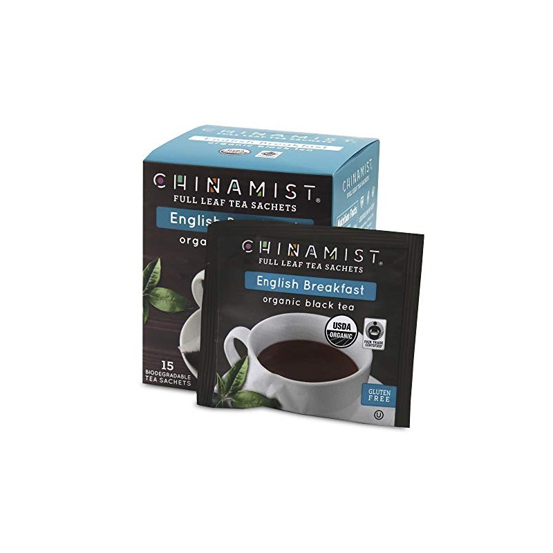 China Mist - English Breakfast Organic Black Full Leaf Tea