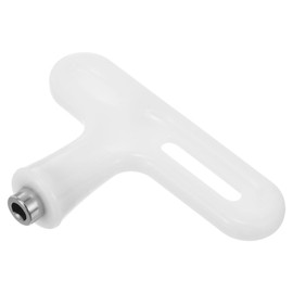 PATIKIL Steel Track Spikes Wrench, Sports Shoe Spikes Replacement Tool T Type Wrench Nail Puller for Track and Field Spikes Shoes, White