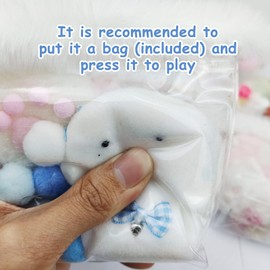 Taba Squishy Squishies Cute Squishy Piggy Jelly Kitty Puppy Squeeze (Blue Dog)