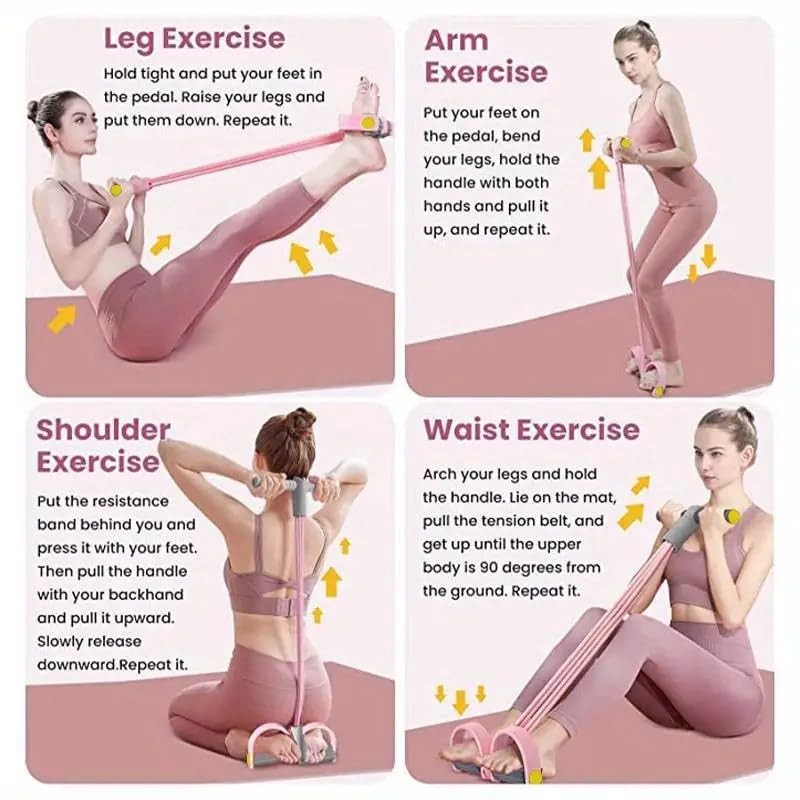 AIMALL Small Multifunctional Pedal Puller Sit-up Assistant, Yoga Pedal Pull