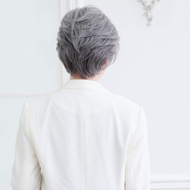 Priscilla A-112 All Wig, Mrs. Airy Curl Short, Heat Resistant,