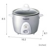 Panasonic Rice Cooker, Steamer & Multi-Cooker, 6-Cups (Cooked), 3-Cups (Uncooked),