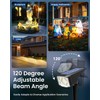 Luces solares exteriores AUDERWIN 9169 – 6 focos compactos IP65,