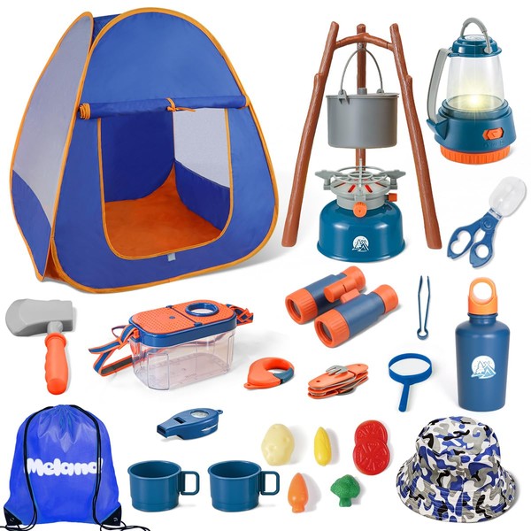 Meland Kids Camping Set with Tent - Camping Gear Toy
