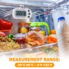 SGZIOO 4 PCS Fridge Thermometer Digital, Freezer Thermometer with LCD