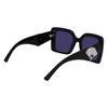 Karl Lagerfeld KL6126S Sunglasses, 006 Black/White, One Size