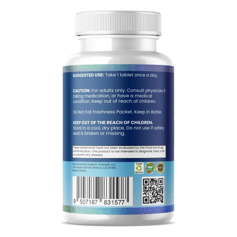 Organic Strength Multivitaminas Hombres Energía 60