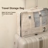 7 set compression packing cubes for travel, lightweight travel cubes