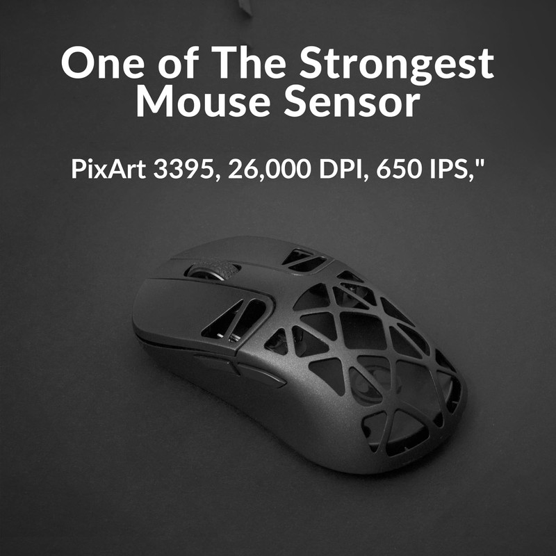 M3 Mini 4K Wireless Mouse Signature Edition 5.1/2.4 GHz/Wired Optical