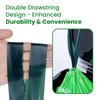 TERRACOR 13 Gallon Compostable Trash Bags Drawstring, Heavy Duty Extra