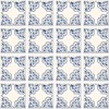 Poromoro Spanish Portuguese Azulejo Style Peel and Stick Backsplash Tile