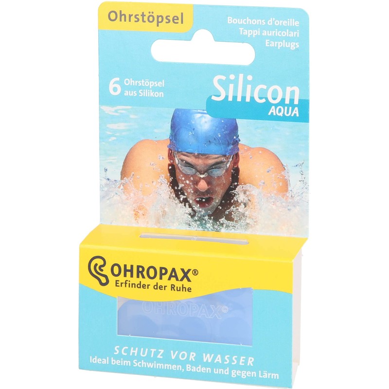 OHROPAX Silicon Aqua 6 St