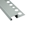 Aluminium Step Profile Tile Rail Profile Stair Rail Matt Length