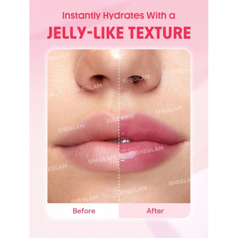 Sheglam Jelly Wow Aceite Labial Tintado - Pinky Swear